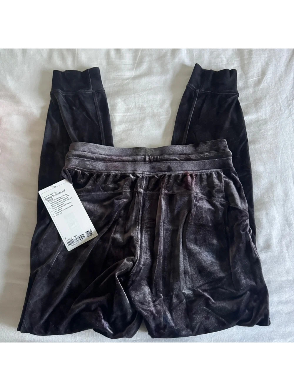 🆕 Lululemon Ready to Crush HR Velour Jogger Full Length Interstellar Dark Grey - Picture 4 of 9